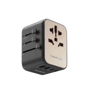 Momax UA27 35W Universal Travel Adapter with 5 Ports