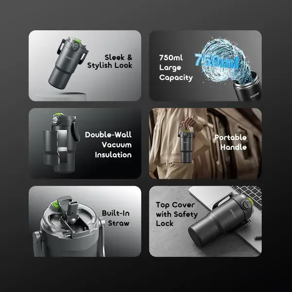 Oraimo ThermoGo Vacuum Cup OH-VIT201N Key Features Overview