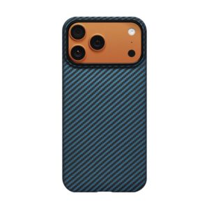 Pitaka Ultra-Slim Case Black/Blue for iPhone 17 Pro