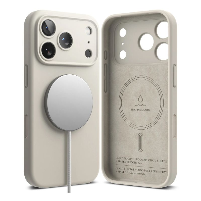 ringke liquid silicone magnetic stone case for iphone 17 pro Ringke Liquid Silicone Magnetic Stone Case for iPhone 17 Pro Max
