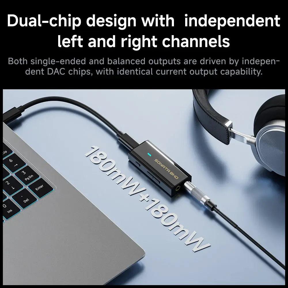 TempoTec Sonata BHD 2026 Dual CS43131 Portable USB DAC & Amp