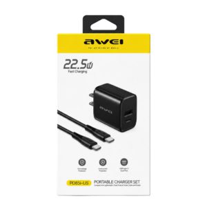 Awei PD85i-US Portable Charger Set 22.5W Fast Charging