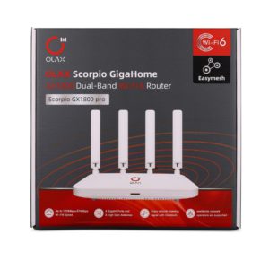 OLAX Scorpio Giga Home AX1800 Dual-Band Wi-Fi 6 Router