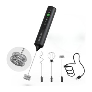 CIRCLE JOY Rechargeable Handheld Milk Frother Wand
