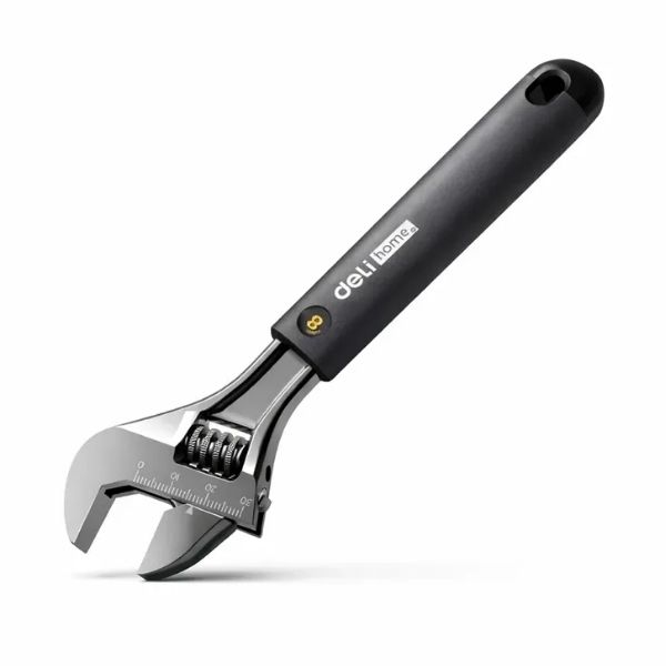 deli-ht1508-home8-8-inch-adjustable-wrench Deli HT1508 Home8 8-Inch Adjustable Wrench 200mm