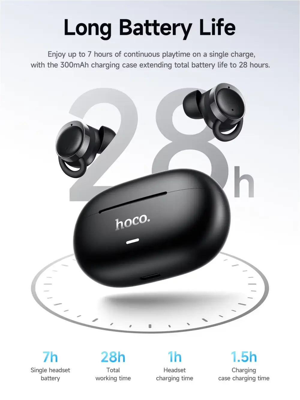 Hoco Bluetooth 6.0 Earbuds