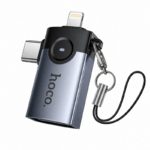 Hoco UA46D 2-in-1 OTG Adapter Lightning & Type-C to USB Converter