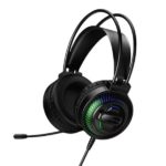 HOCO W118 USB + AUX 3.5mm Port RGB Gaming Headphone