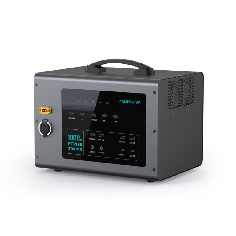 Marsriva MP10 Portable Power Station Features Marsriva MP10 1000W Portable Power Station features and power output