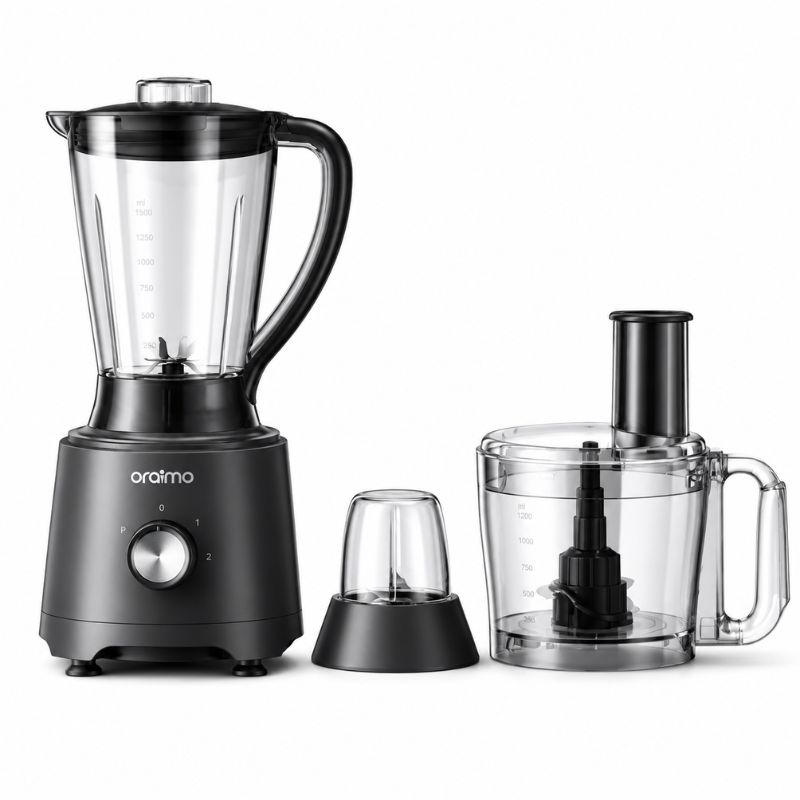 oraimo-omniblend-obl-581a-1500w-4-in-1-multifunctional-blender. Oraimo OmniBlend OBL-581A 1500W 4-in-1 Blender