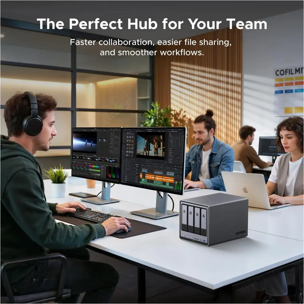 UGREEN DXP4800 Pro 4-Bay Network Attached Storage