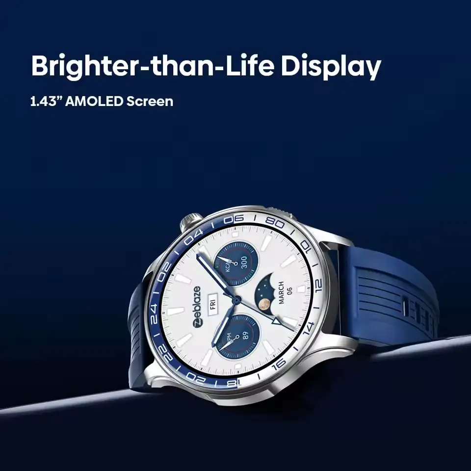 Zeblaze Btalk 4 Pro 1.43″ AMOLED Bluetooth Calling Smartwatch