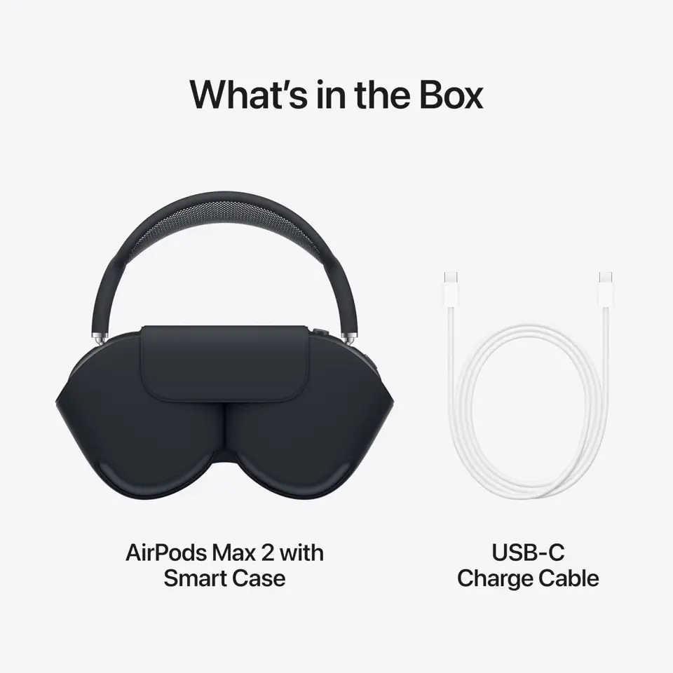 AirPods Max 2 with Smart Case and USB-C charge cable