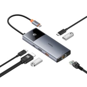 Baseus Metal Gleam Series II BS-OH099 6-in-1 USB-C Hub