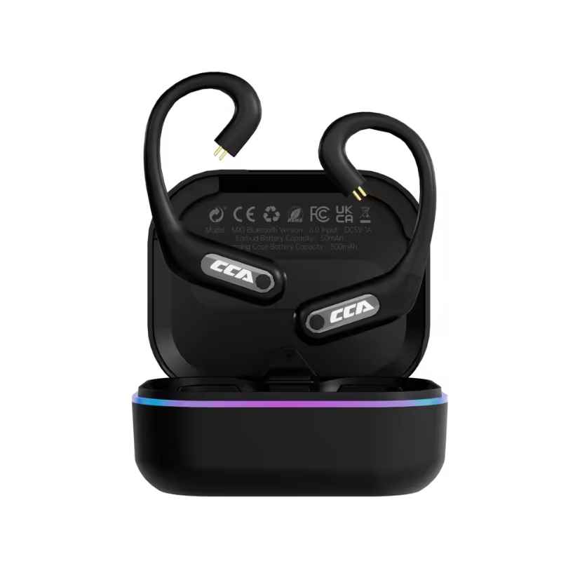 CCA MX1 2-Pin Wireless IEM Earhook CCA MX1 2-Pin wireless IEM earhook with charging case