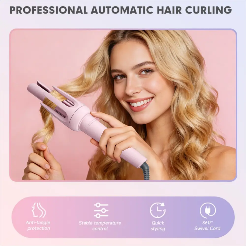 ENCHEN H5 Automatic Hair Styler with 4 Temperature Settings