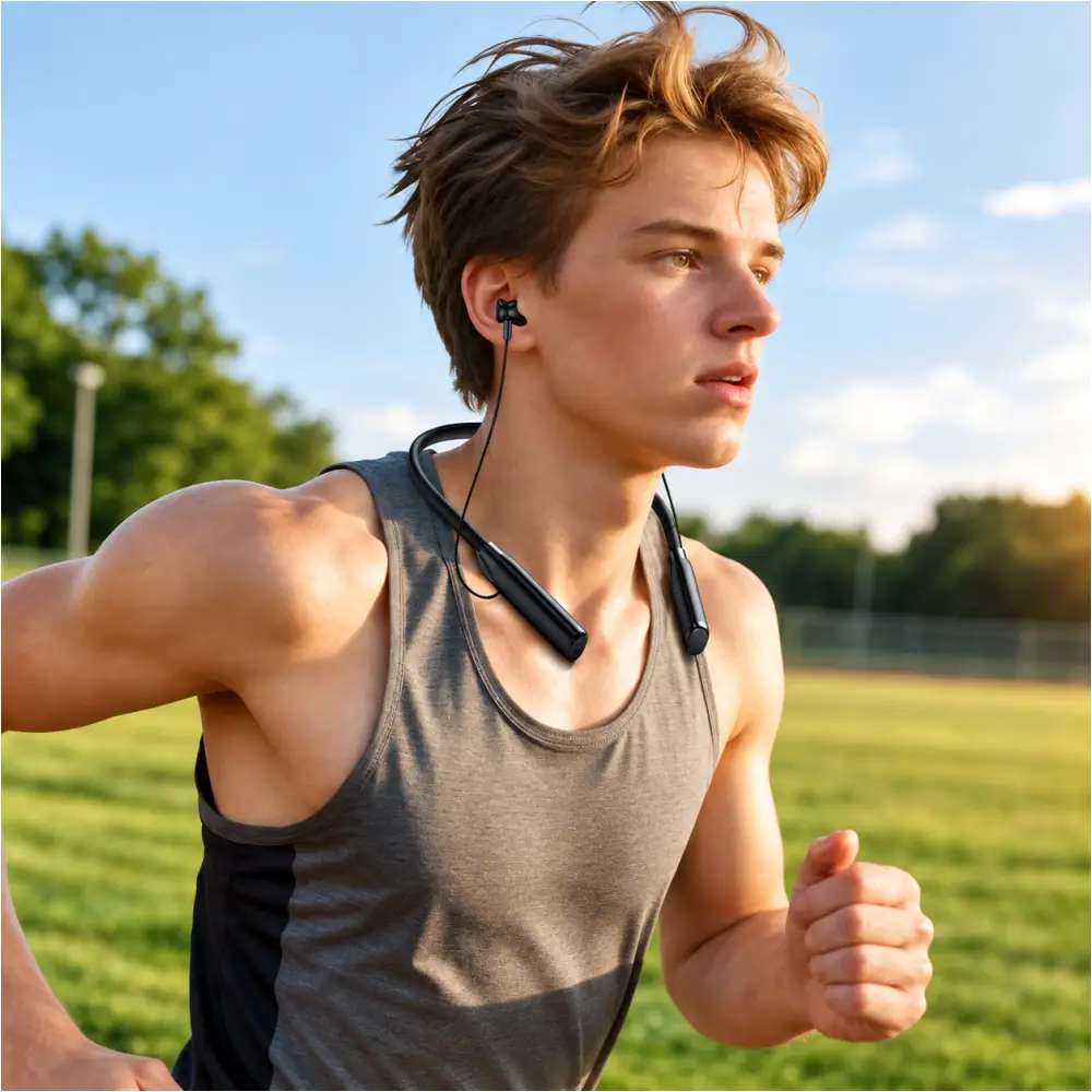 Hoco DSS10 13mm Magnetic Neckband Earphones