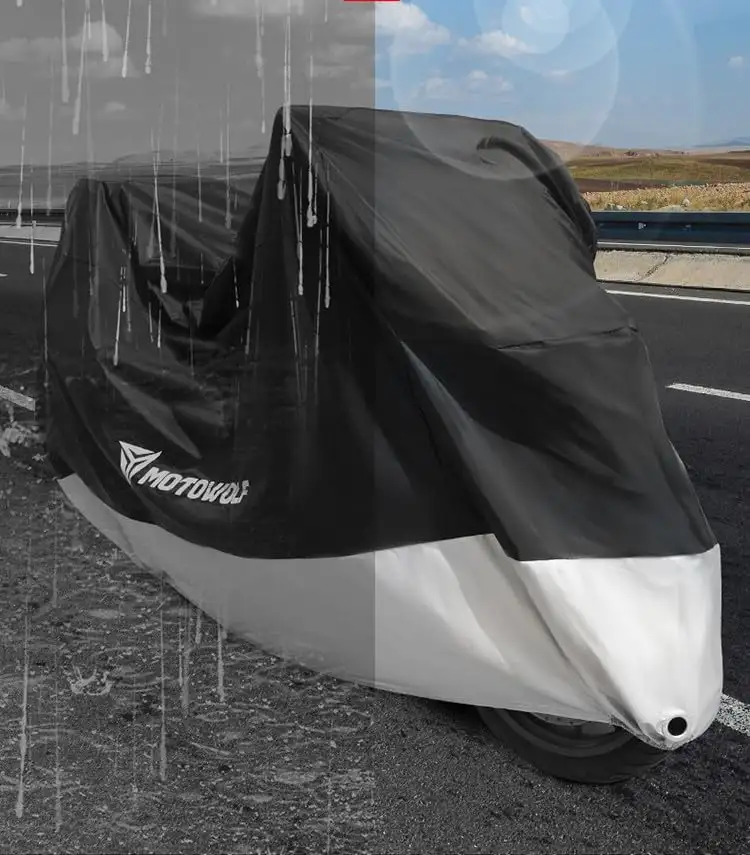Motowolf MDL0802B Waterproof Motorcycle Cover