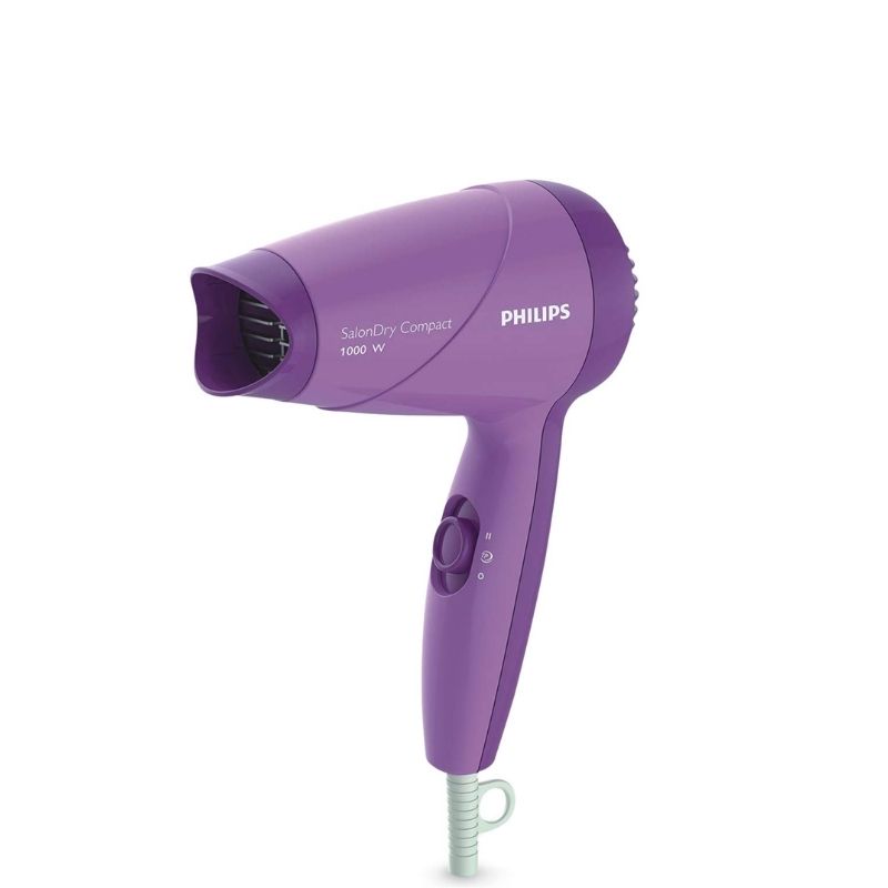 philips-hp8100-46-1000w-compact-hair-dryer-purple Philips HP8100/46 1000W Hair Dryer with ThermoProtect - Image 1