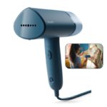 Philips Series 3000 STH3000 Foldable Handheld Garment Steamer in Reno Blue