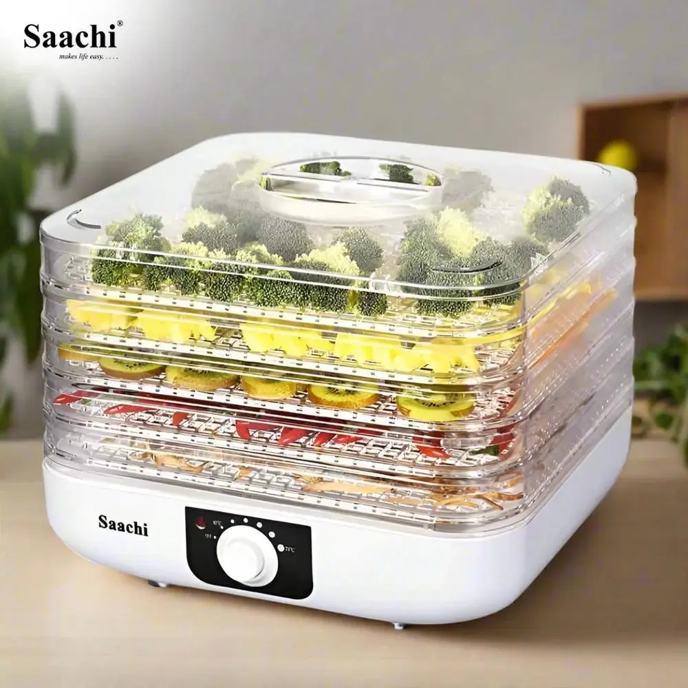 Saachi 5 Tray 350W Food Dehydrator (NL-FD-4944) Saachi 5 Tray 350W Food Dehydrator (NL-FD-4944)