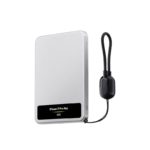 SHARGE M8 5000mAh 15W Qi2 Magnetic Power Bank Silver