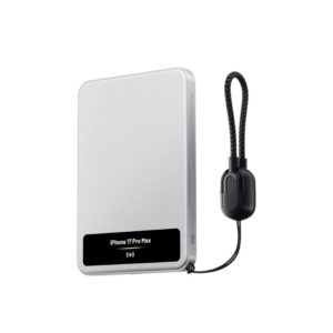SHARGE M8 5000mAh 15W Qi2 Magnetic Power Bank Silver