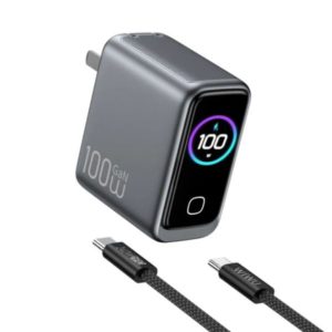 WiWU 100W GaN USB-C Fast Charger for Laptops and Devices