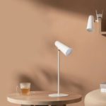 Xiaomi Flexible Rechargeable Lamp MJTD05YL used as a desk lamp and clip-on light