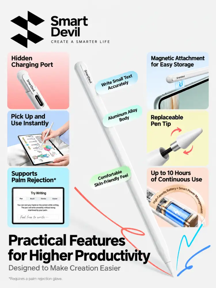 Xiaomi Pad 8 Series SmartDevil Flash Magic Stylus Pen