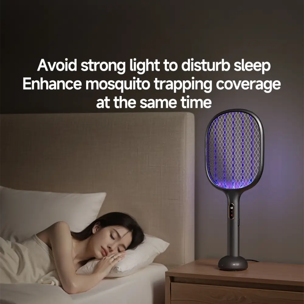 xiaomi qualitell s2 w electric mosquito swatter bat bedroom