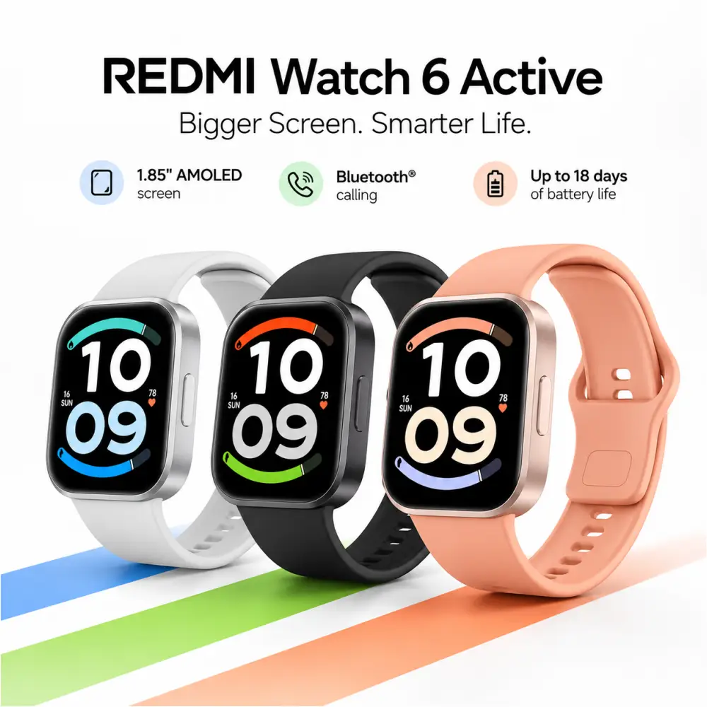 Xiaomi Redmi Watch 6 Active Xiaomi Redmi Watch 6 Active 1200 Nits AMOLED Display