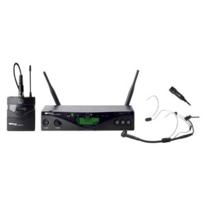 AKG WMS470 Presenter Set Wireless Microphone System with SR470 Receiver and Two Microphones