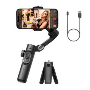 AOCHUAN Smart XE 3-Axis Gimbal Stabilizer with Smartphone and Mini Tripod