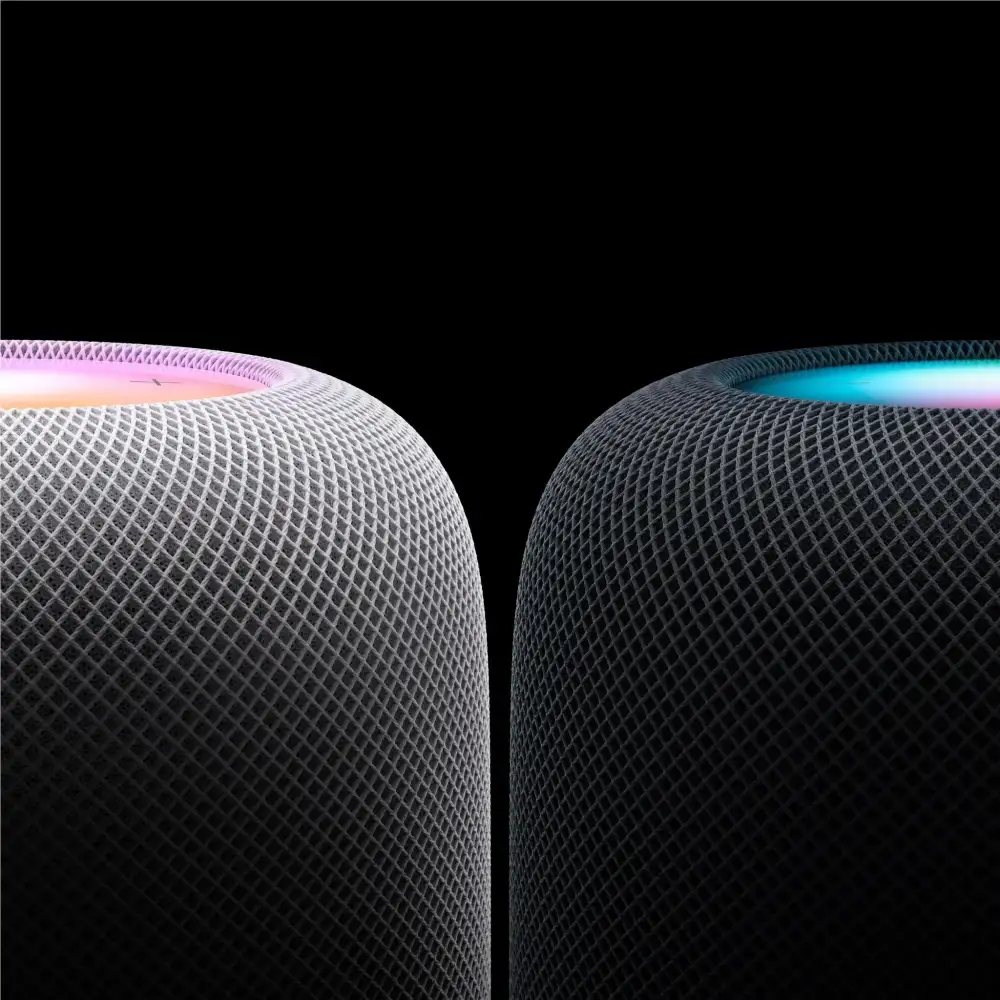 Apple HomePod 2nd Generation Smart Speaker in White and Midnight Colors