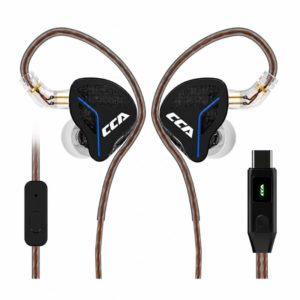 CCA AKX Dual Magnetic Dual Cavity Moving Coil Wired IEM