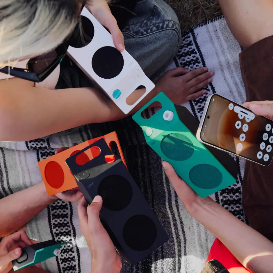 CMF Speaker M by Nothing portable Bluetooth speakers in multiple colors