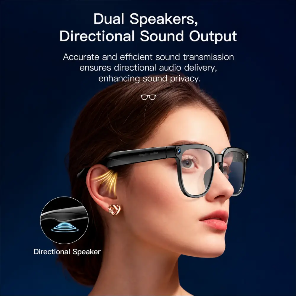 COLMI C-M01 Pro magnetic charging cable and smart glasses