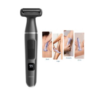 ENCHEN A1 Hair Removal Shaver Black for Back Legs Underarms and Arms
