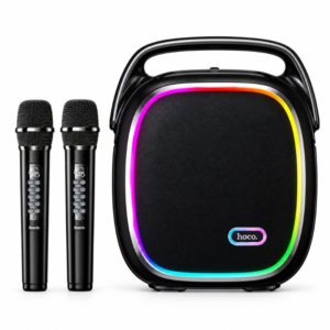 HOCO DS86 River 60W Bluetooth 6.0 RGB Karaoke Speaker