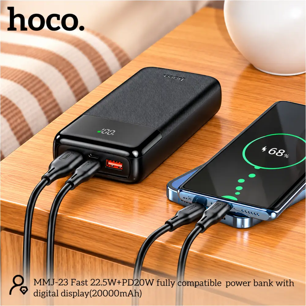 Hoco MMJ23 22.5W Fast Charging Portable Charger