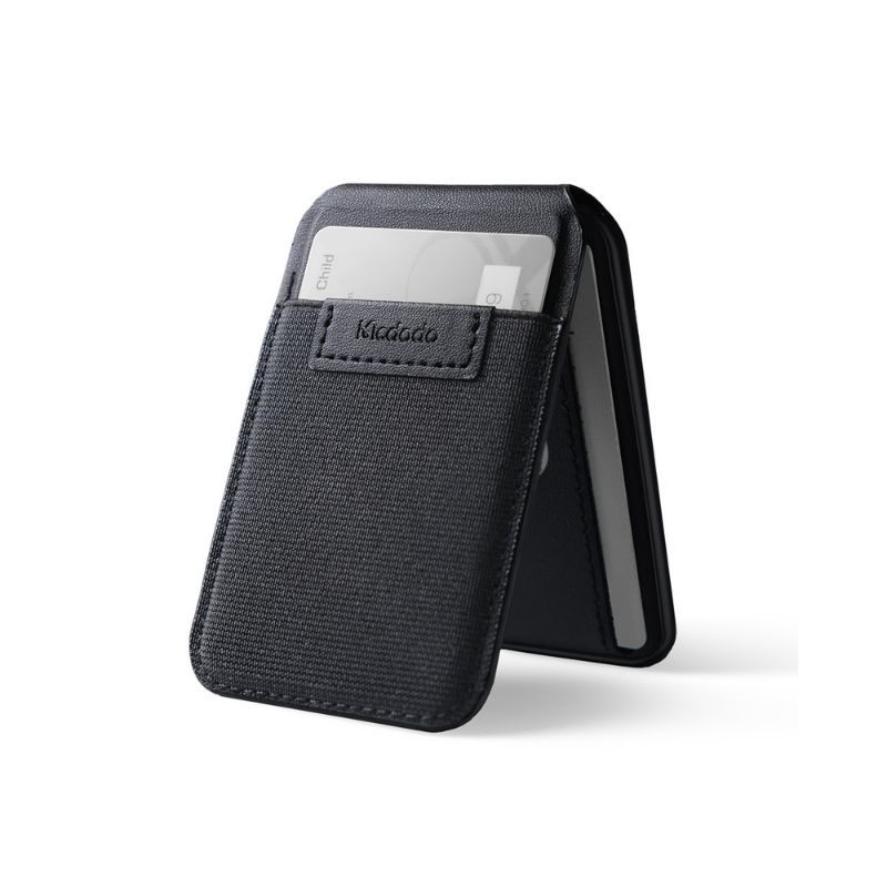 Mcdodo AT-3430 Napa Pro 3-in-1 Magnetic Card Holder with Tracker Black Mcdodo AT-3430 Napa Pro Magnetic Card Holder Black