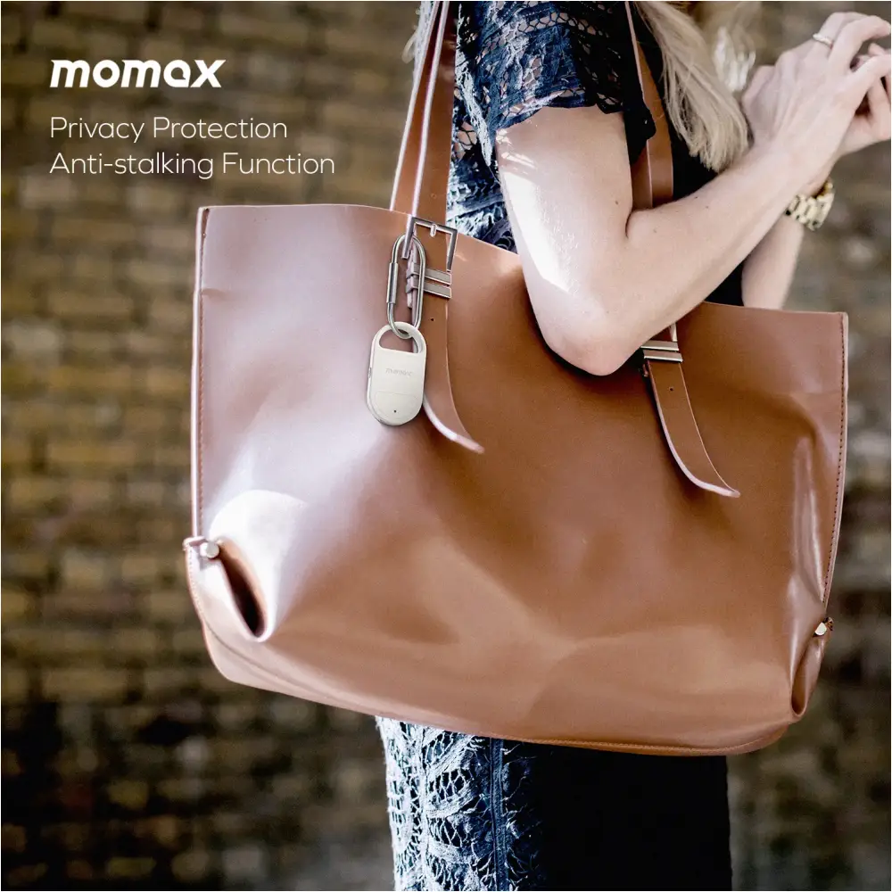 Momax PinBuzz Bluetooth locator compatible with Apple Find My