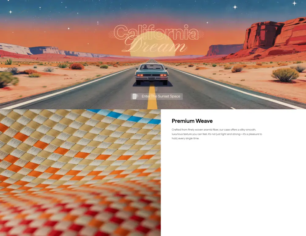pitaka california dream 01 aramid fiber premium weave