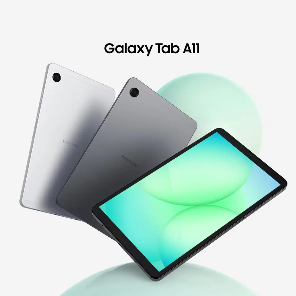 Samsung Galaxy Tab A11 Global Version 8.7 Inch Tablet in Gray and Silver