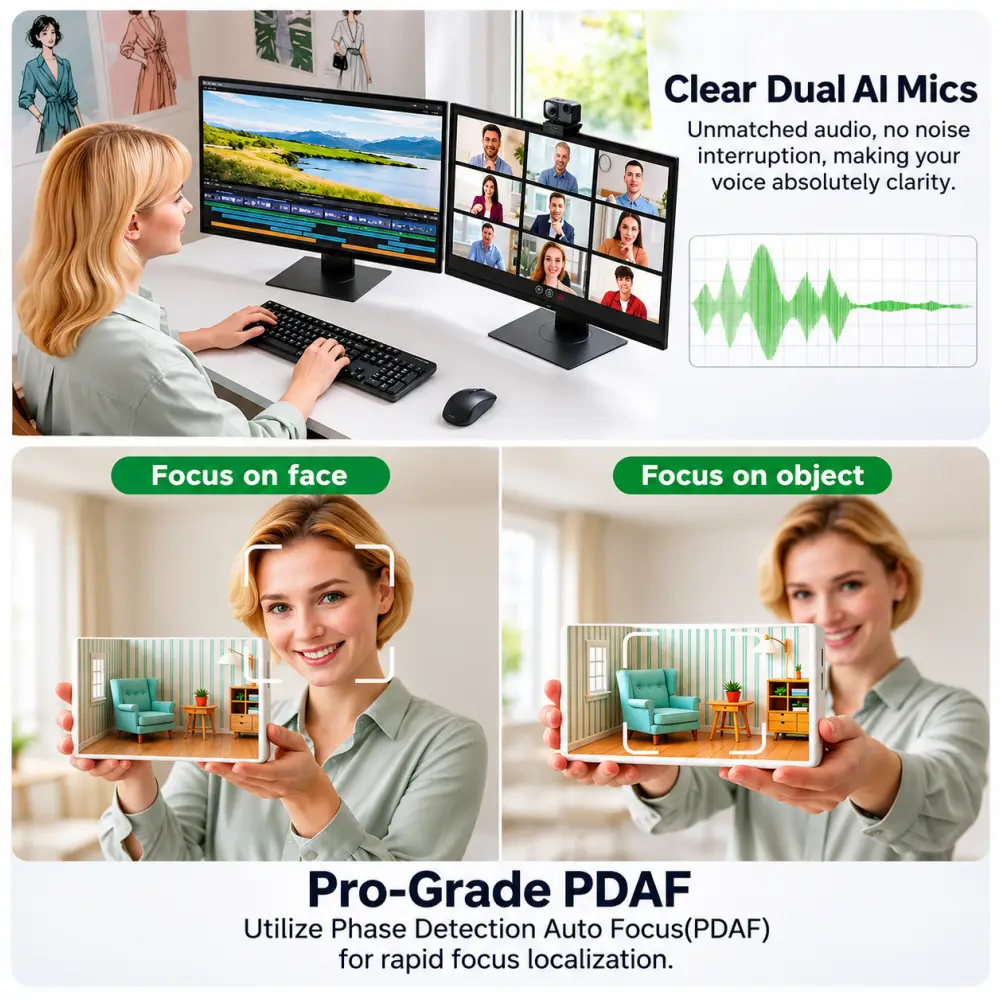 UGREEN FineCam Pro CM930 4K Webcam