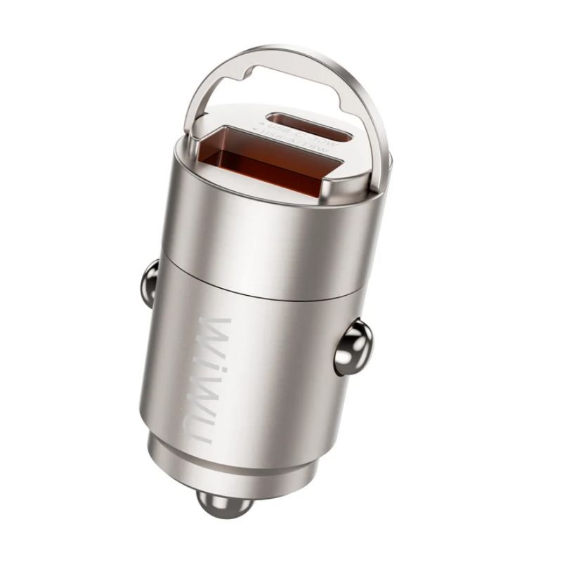 wiwu-wi-qc028-30w-fast-car-charger WiWU Nano Series Wi-QC028 30W Fast Car Charger