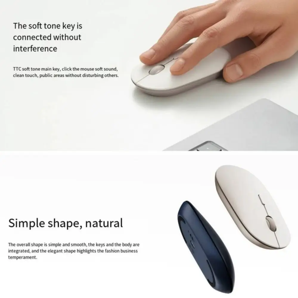 Xiaomi Portable Mouse 3 quiet click and portable design