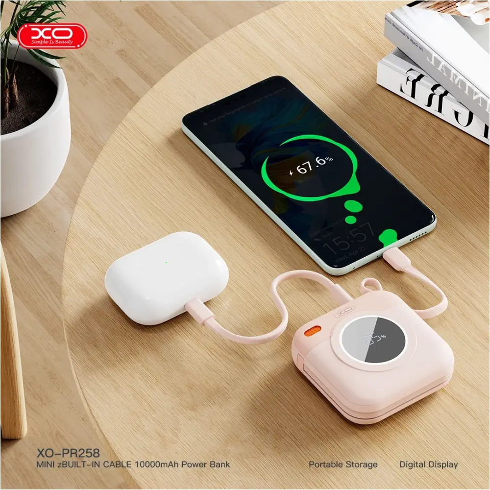 XO PR258 10000mAh Power Bank